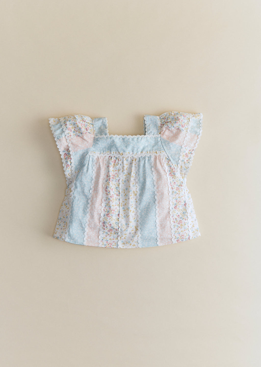 Blouse Eugenie - Patchwork Petites Fleurs