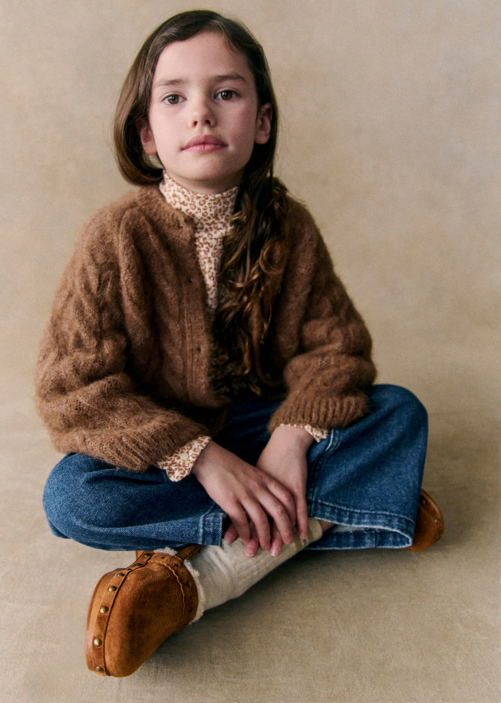 Gilet Orion - Camel Chiné
