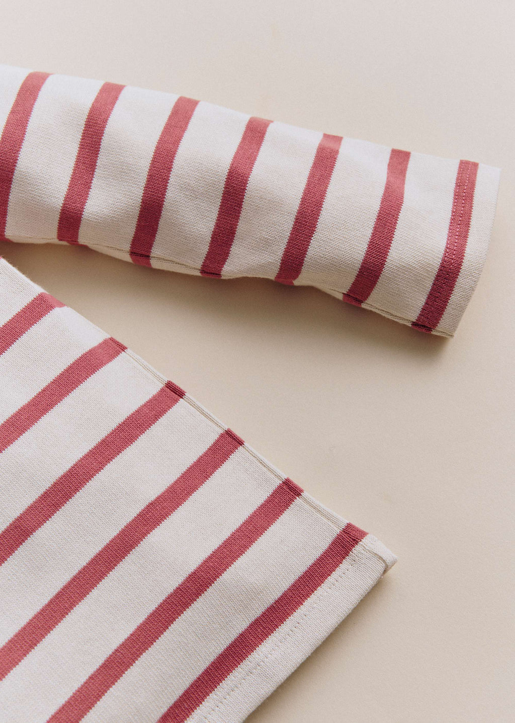 Marinière Gaël - Ecru / Bois De Rose
