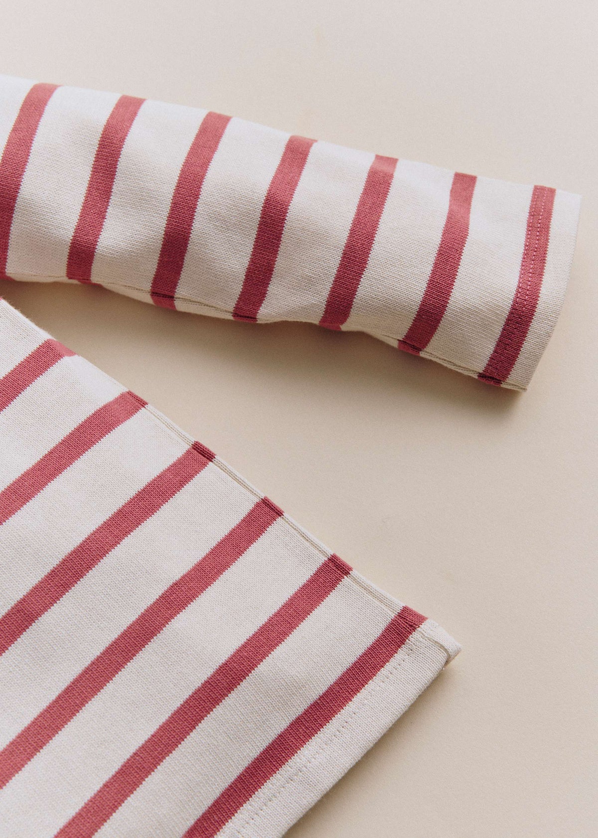 Marinière Gaël - Ecru / Bois De Rose