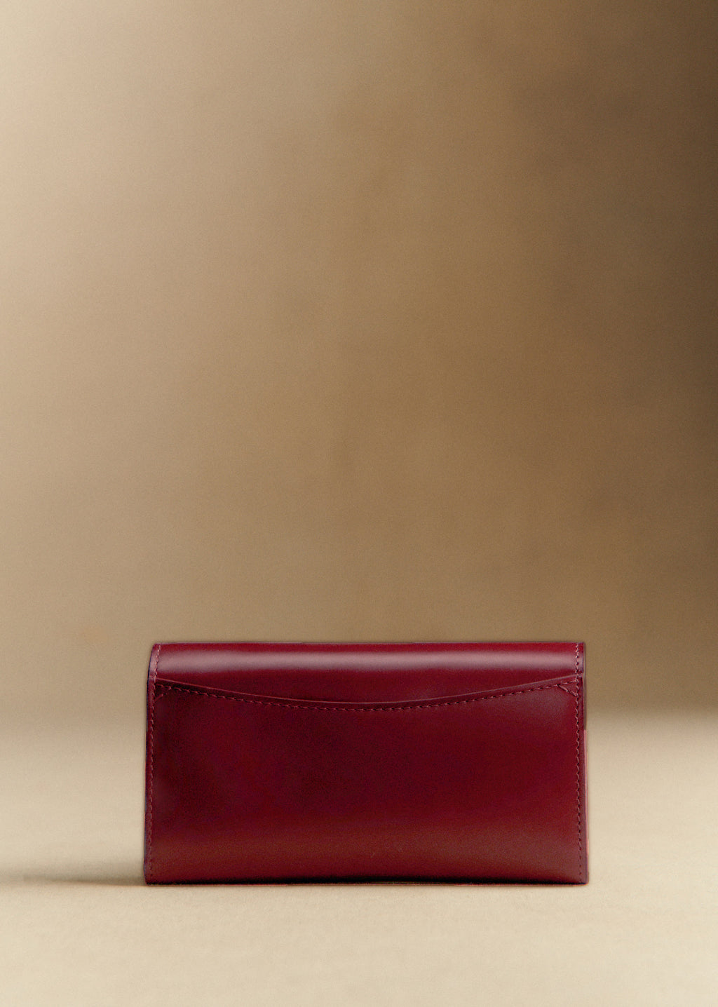 Portefeuille Grand Milo - Rouge Carmin Glacé