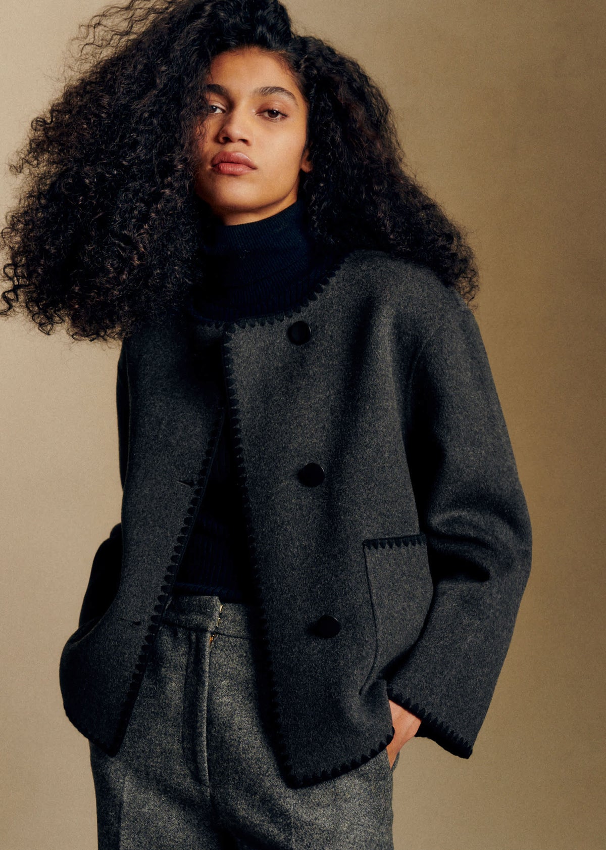 Veste Nicholas - Anthracite