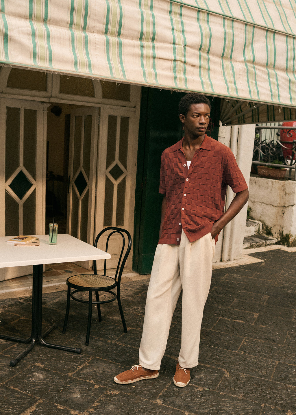 Chemise Maille Astor - Rouille