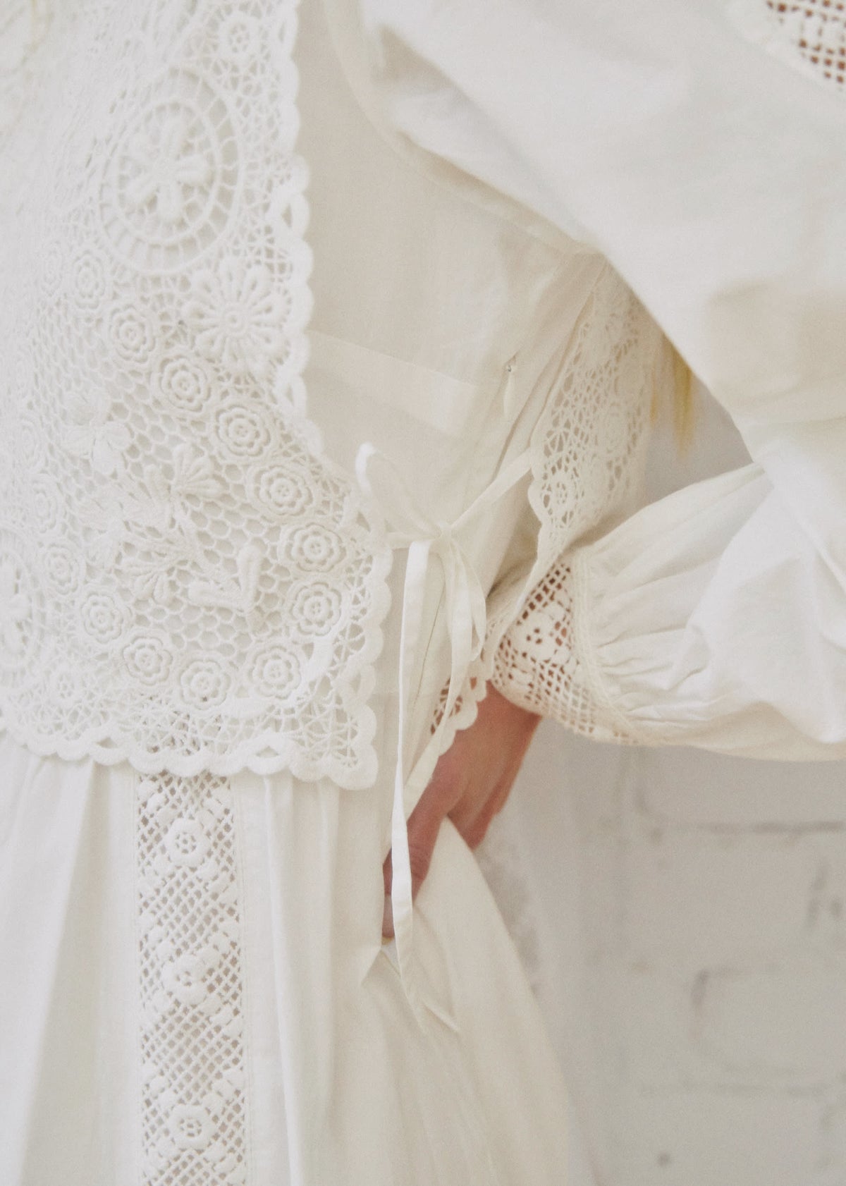 Robe Beryla - Sézane x SEA NY - Ecru