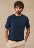 T-Shirt Maille Simeone - Marine