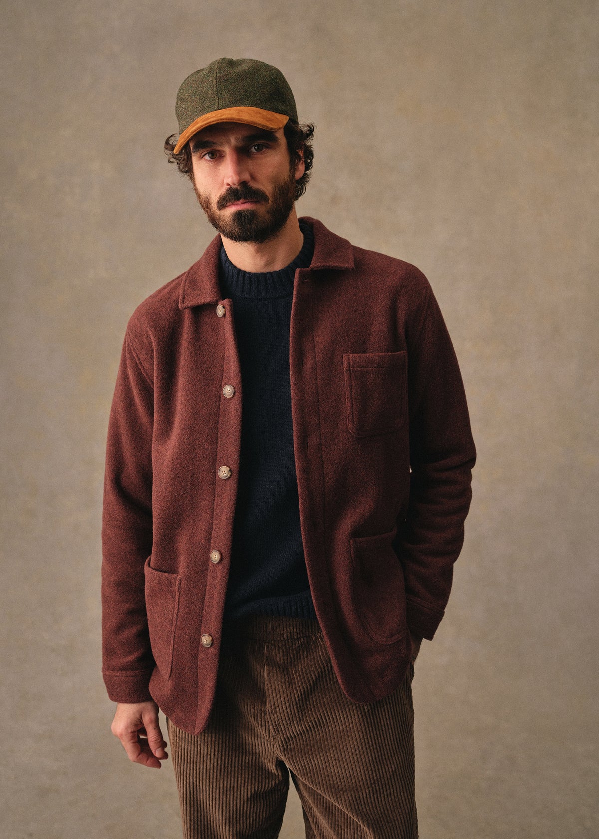 Veste Nelson - Rouille Foncé