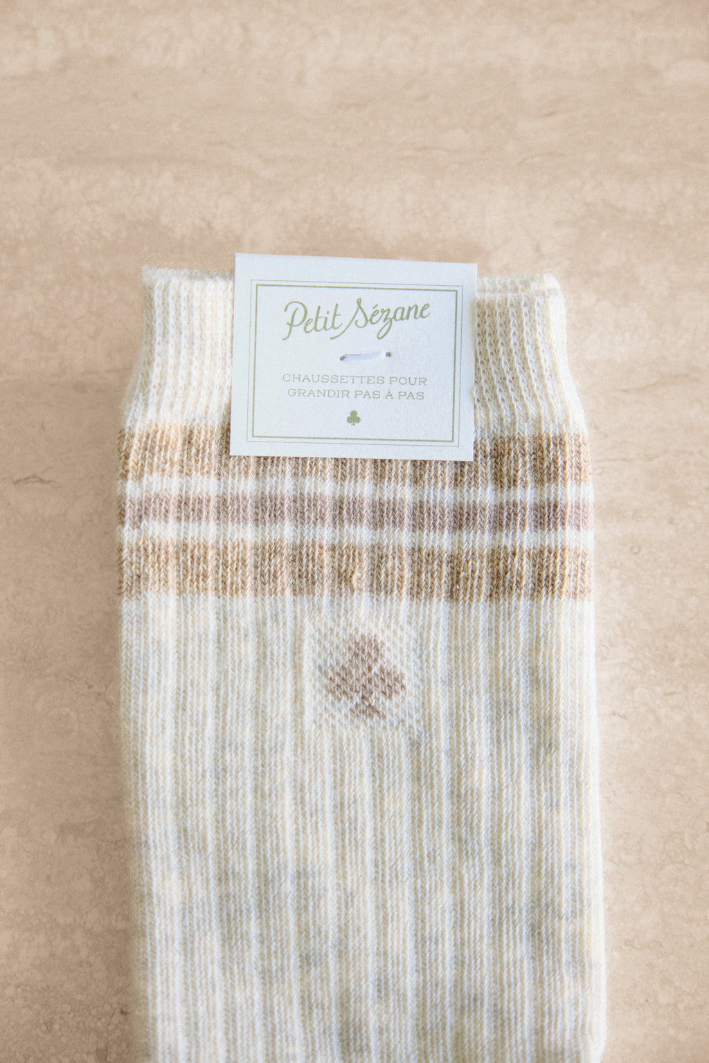 Chaussettes Martin - Beige Chiné