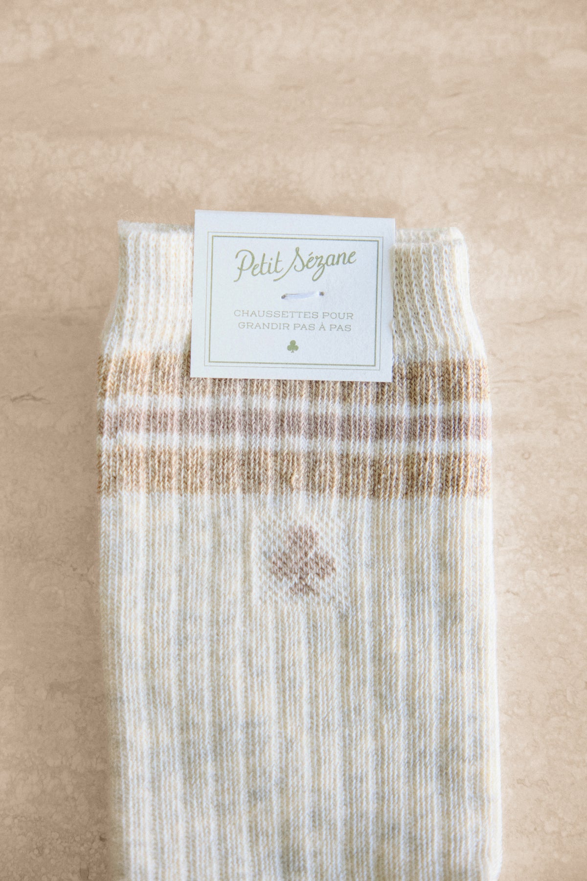 Chaussettes Martin - Beige Chiné