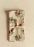 Set de 2 serviettes - Sézane x Antoinette Poisson - Imprimé Boutonnières