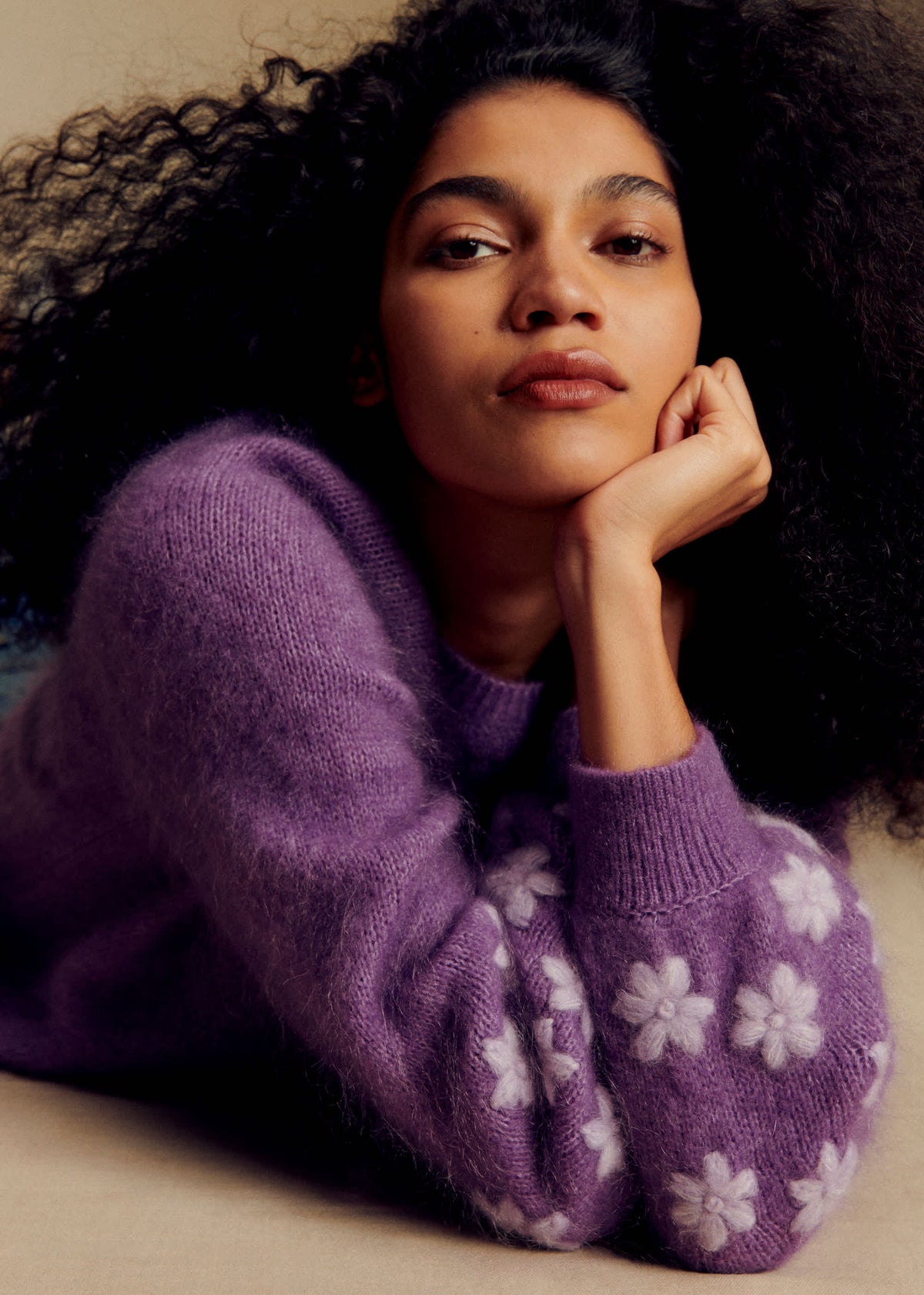 Pull Mélanie - Amethyste / Lilas