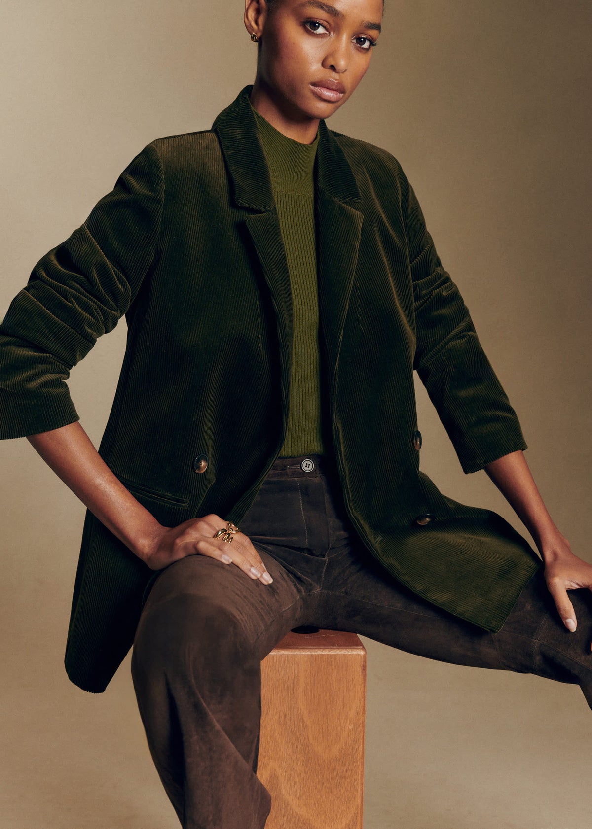 Veste Chelsea - Olive Foncé
