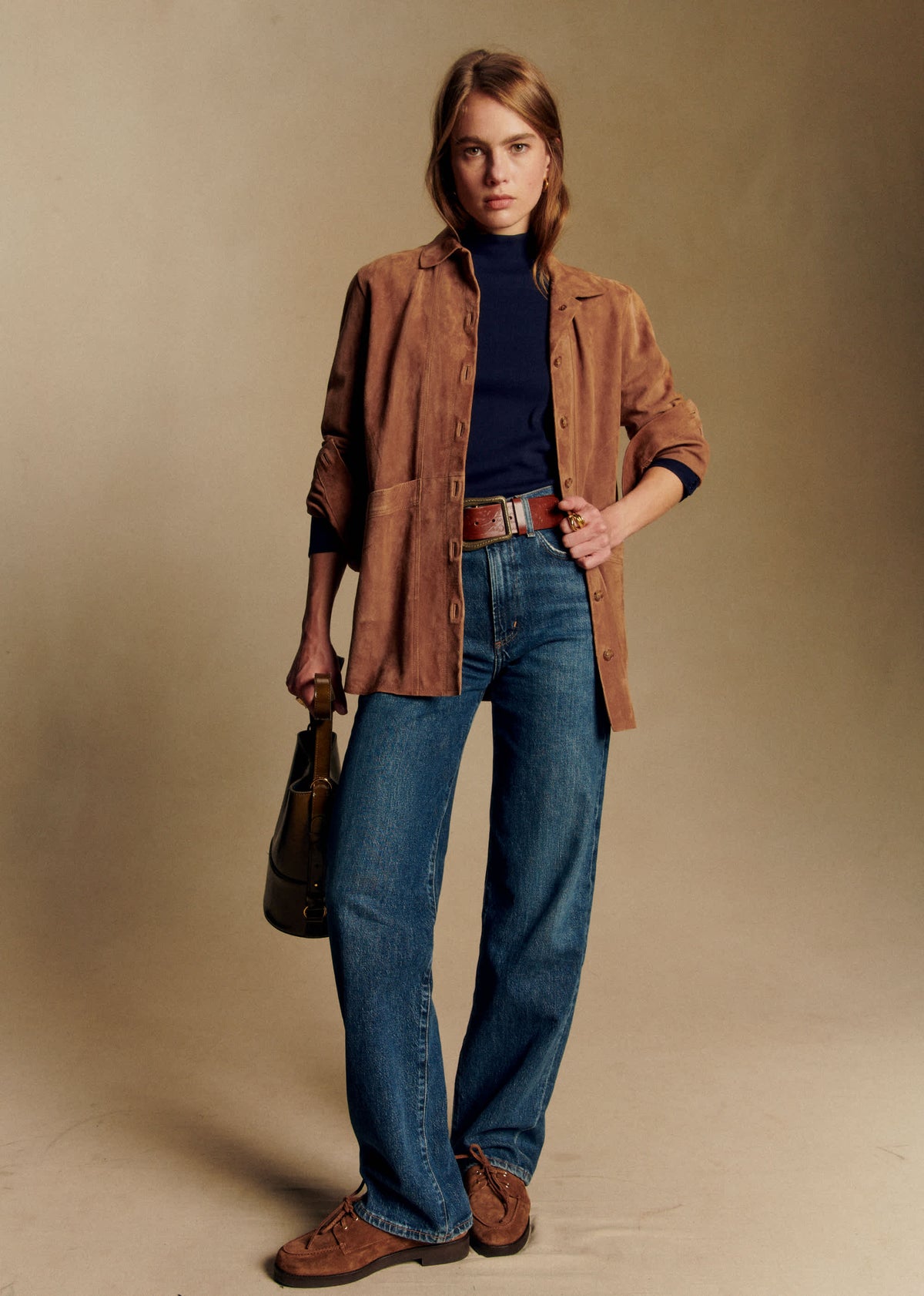 Veste Will - Camel Daim