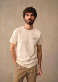 T-Shirt L'Atelier Café Club - Écru