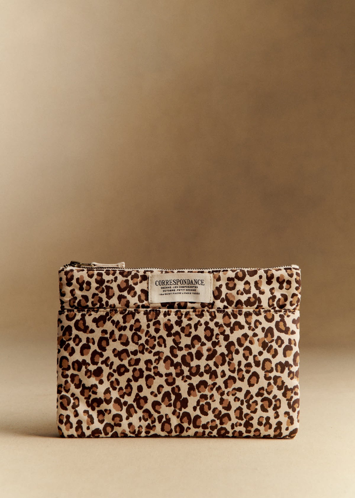 Maxi pochette plate - Léopard