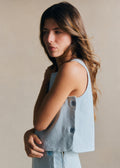 Blouse Amiane - Rayures Denim