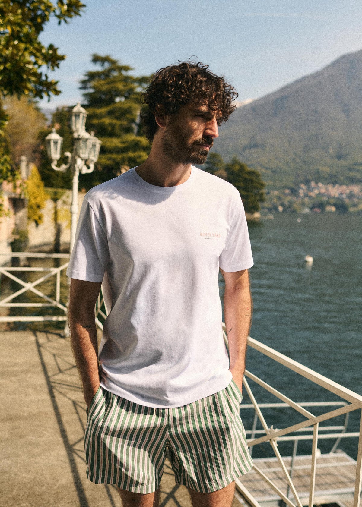 T-Shirt Hotel Lago - Blanc