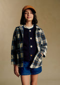 Veste Willy - Carreaux Ecru / Marine