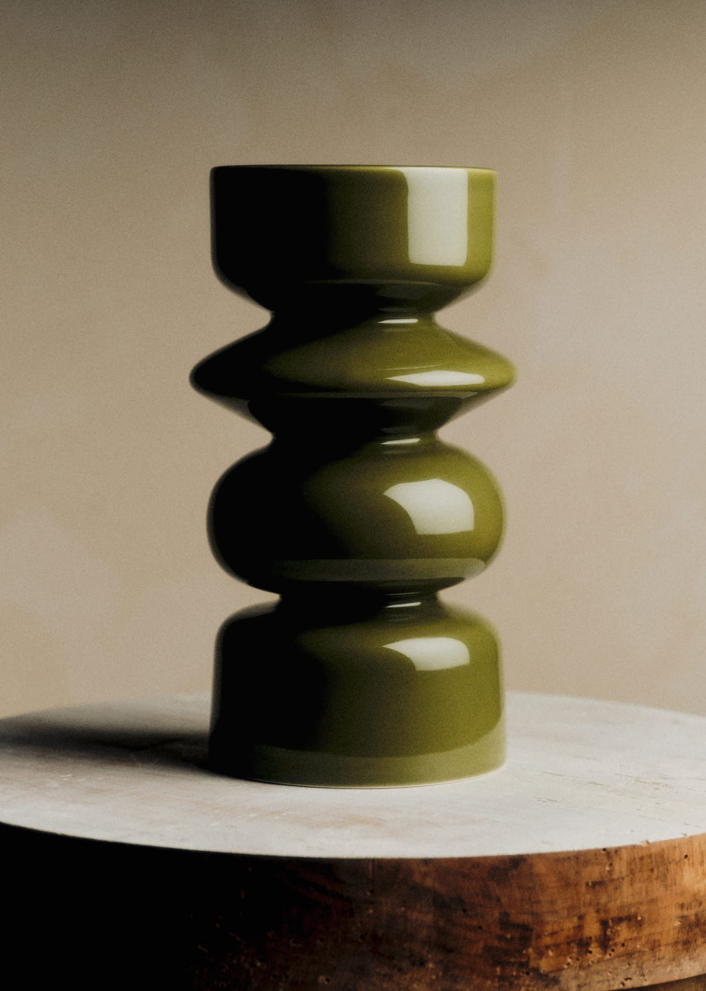 Vase Romie Objetti - Grand Modèle - Vert