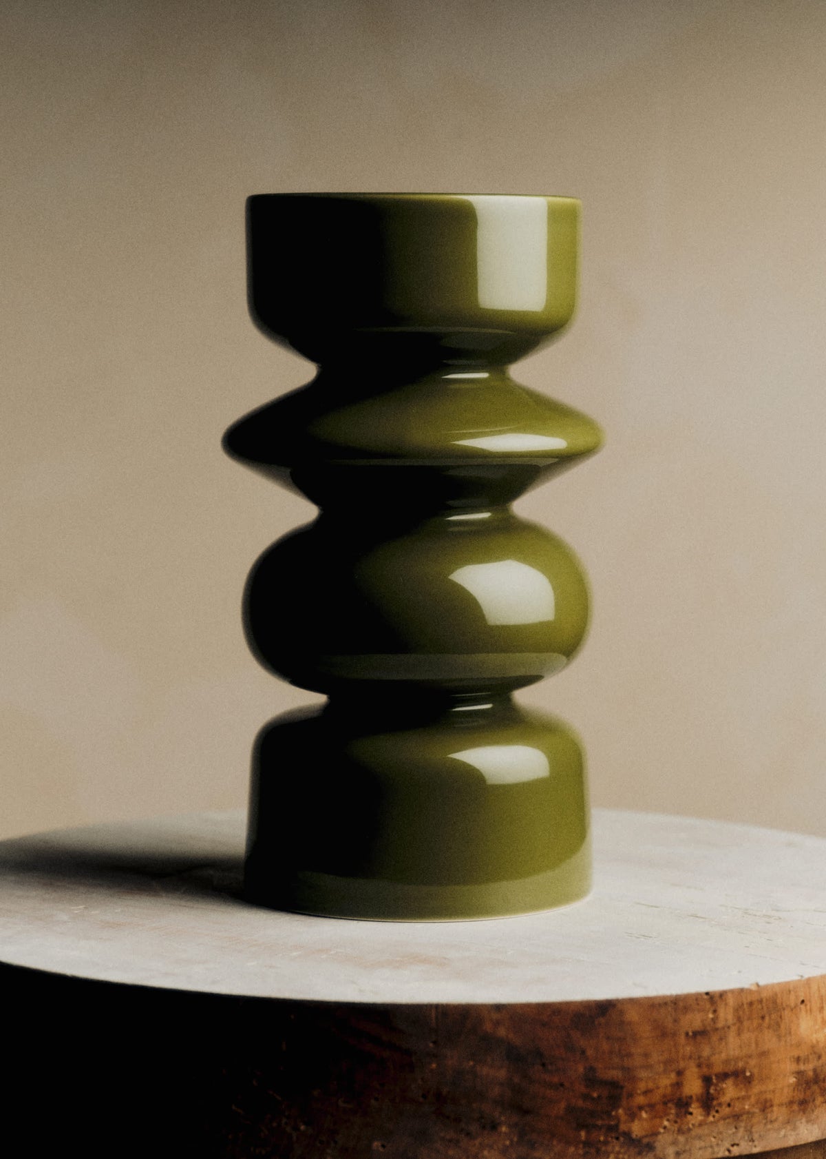 Vase Romie Objetti - Grand Modèle - Vert