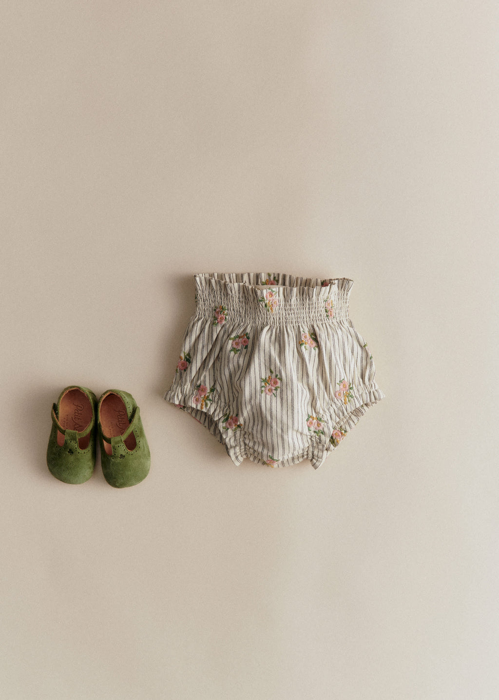 Bloomer Marcello - Rayures Broderies Fleurs