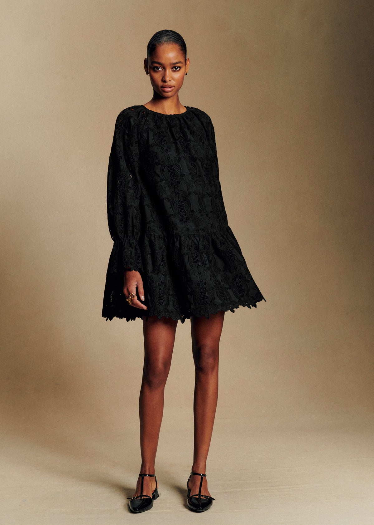 Robe LANKA - Dentelle Noire