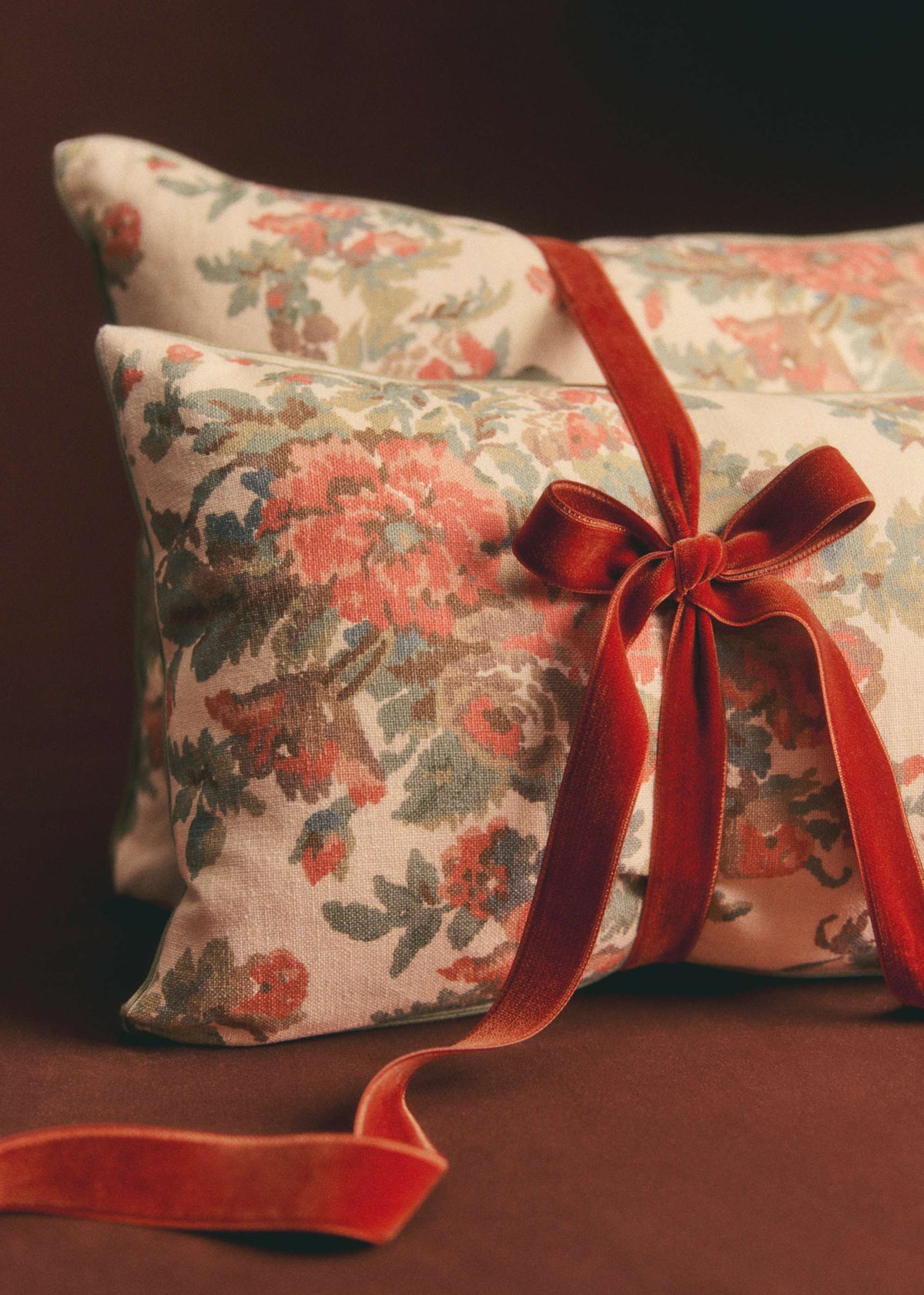 Coussin Imprimé - Petit Modèle - Imprimé Bouquet Floral