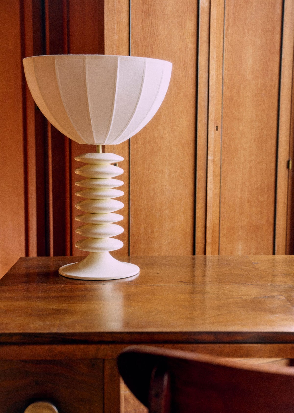 Lampe Tango - écru - Abat-jour Tango - Coton écru
