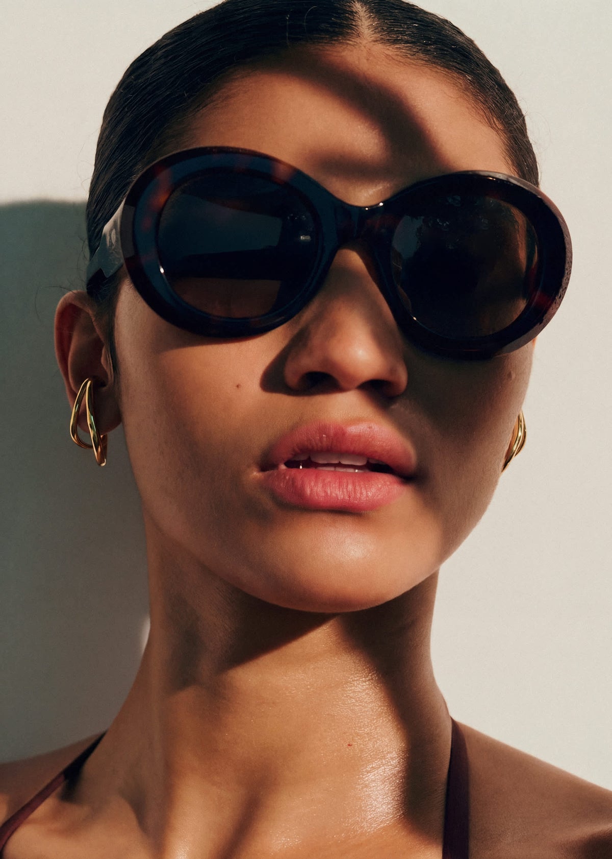 Lunettes de soleil Héra - Écailles Claires