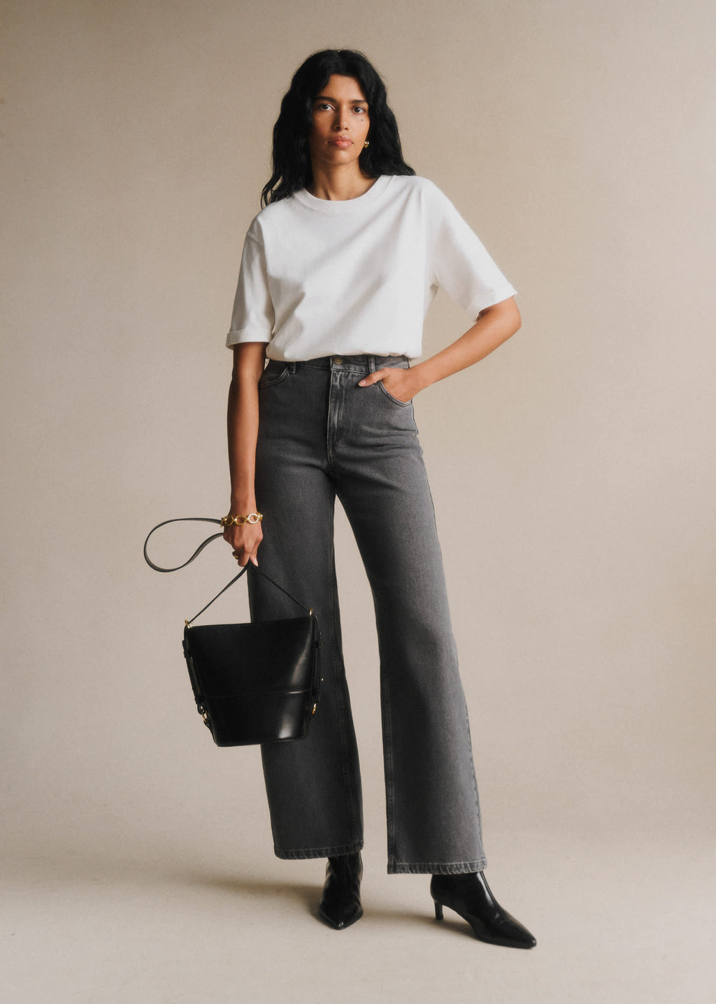 Sac Gary - Noir Glacé