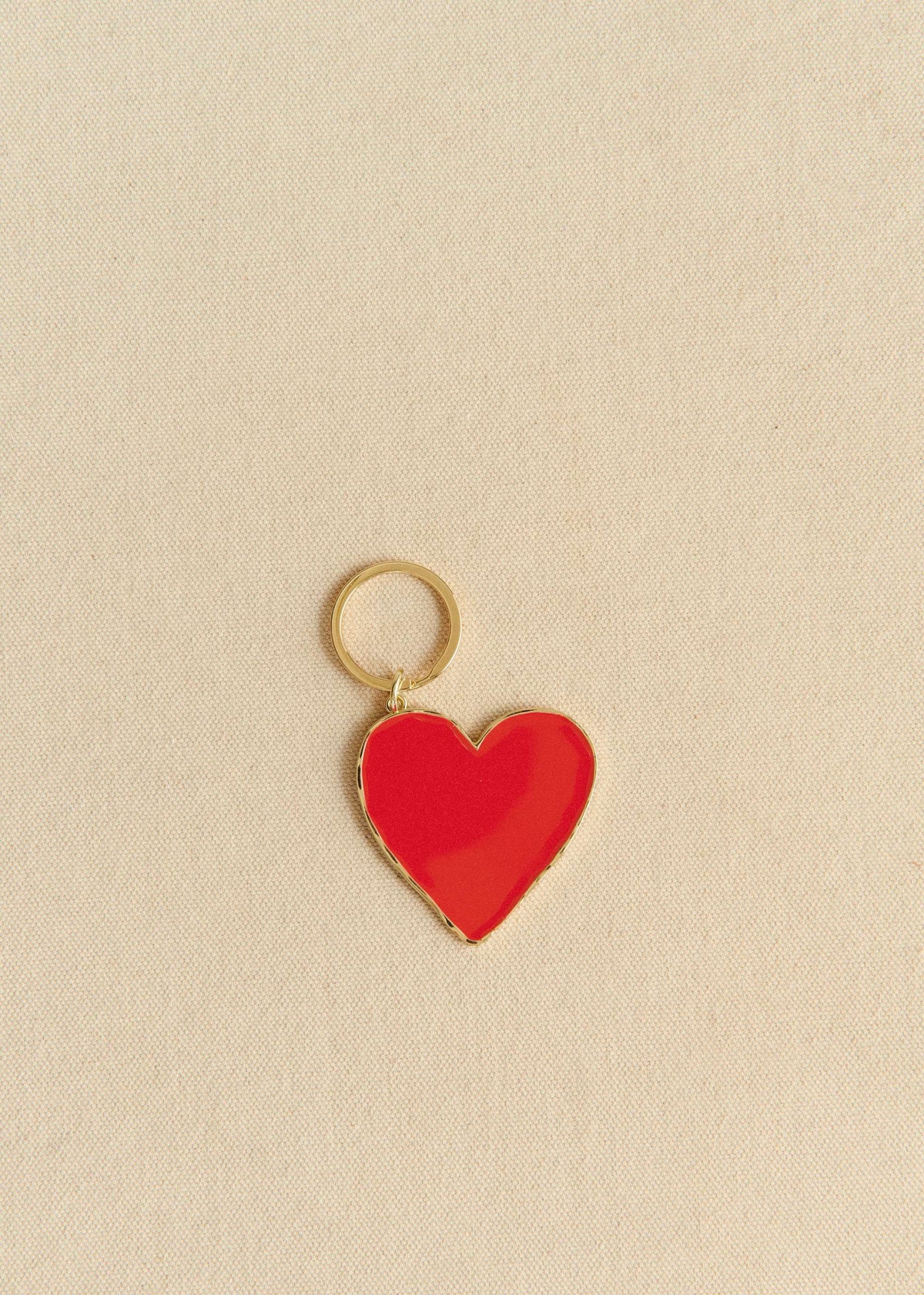 Porte-clé Coeur - Rouge