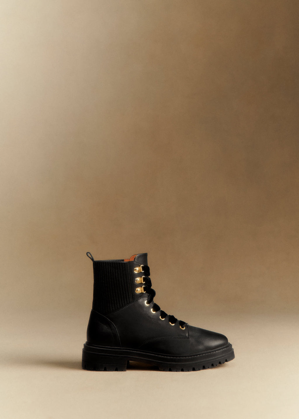 Boots Low Niels - Noir Lisse