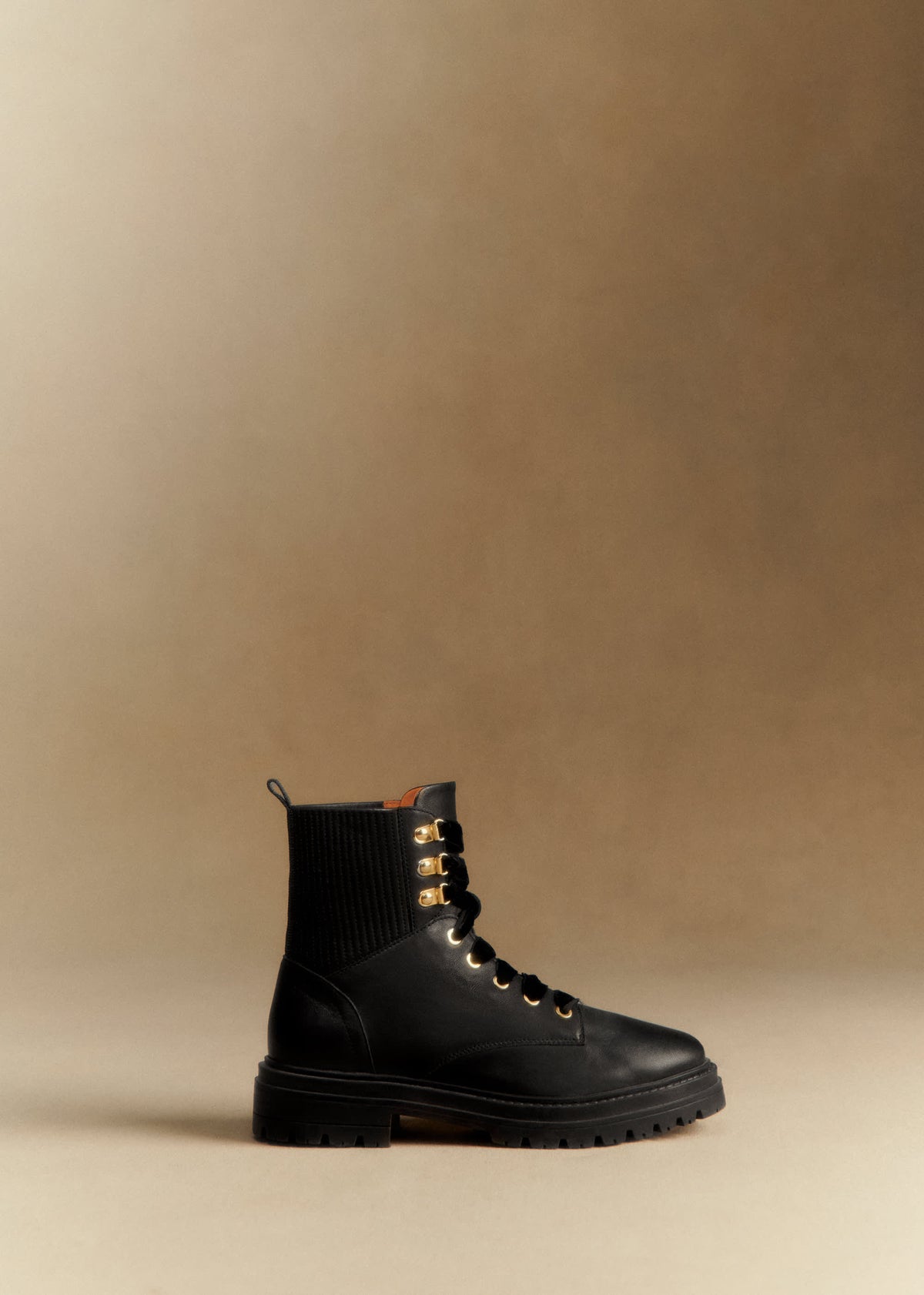 Boots Low Niels - Noir Lisse