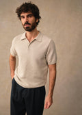 Polo Maille Sawyer - Gris Chiné