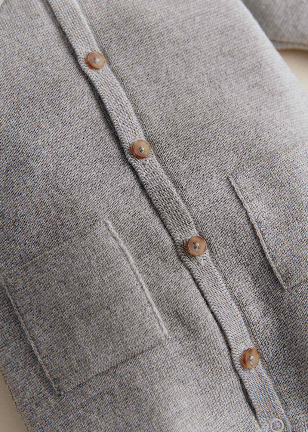 Combinaison Maille Bettino - Gris Chiné