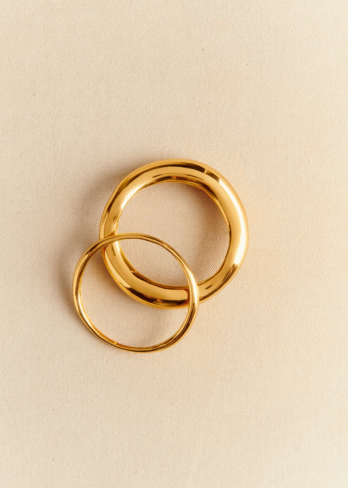 Set de bracelets François - Doré