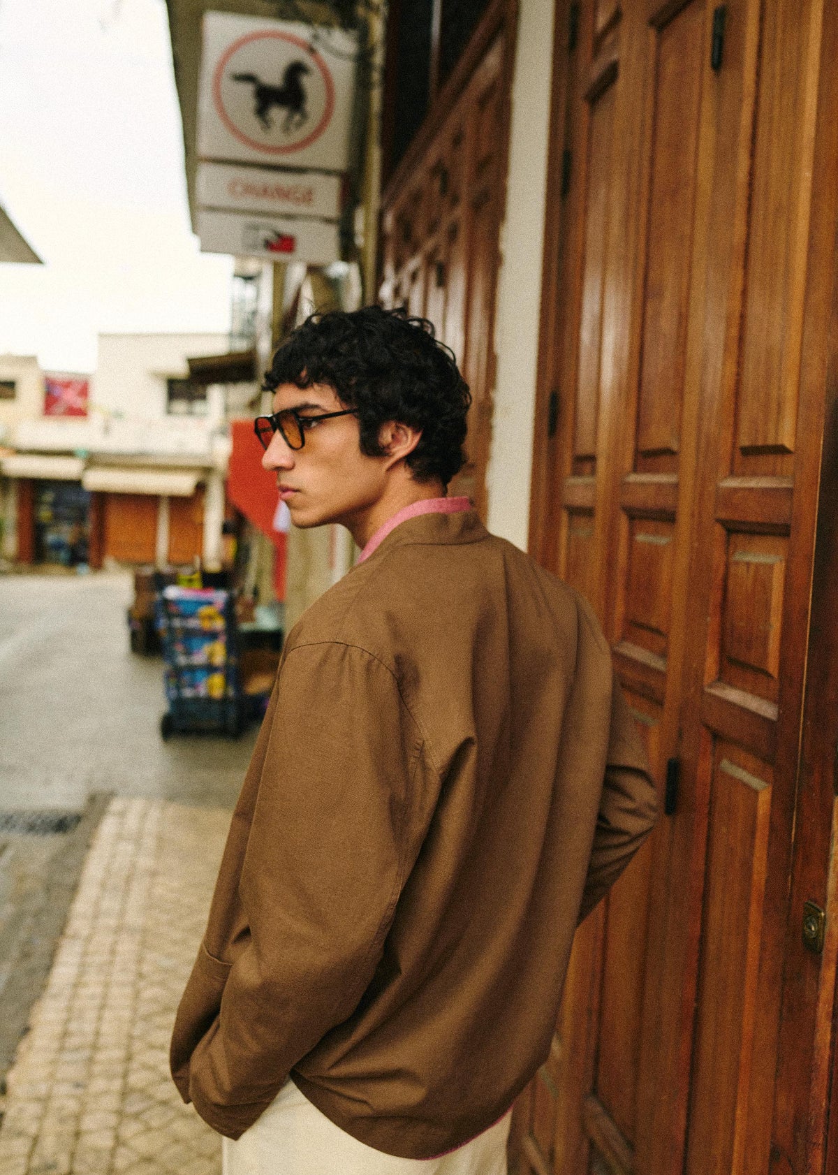 Veste Carmel - Brun