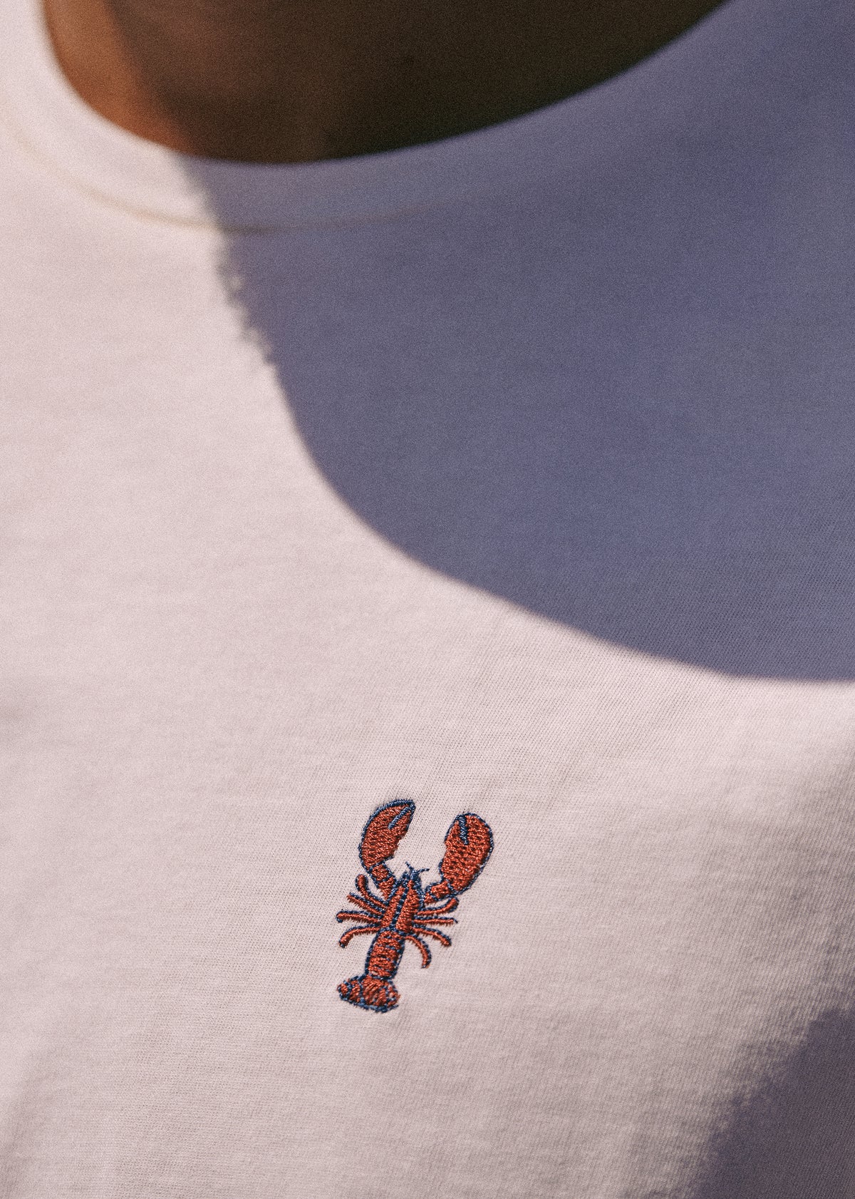 T-Shirt Homard - Blanc