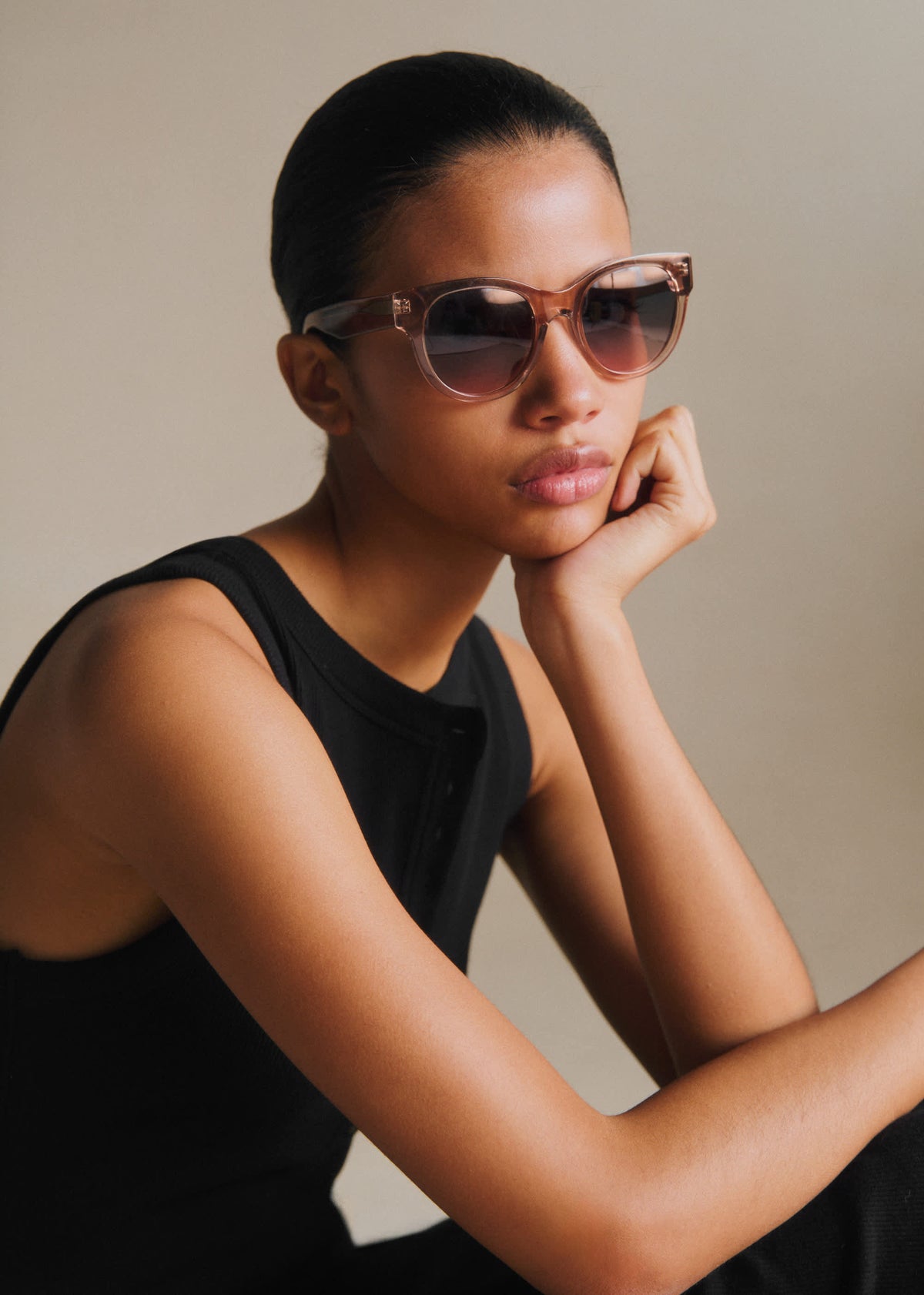 Lunettes de soleil Chiara - Rose
