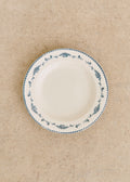 Assiettes creuses anciennes, Fresque - Lot de 5 assiettes creuses - Décor n°11