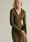 Robe Alina - Kaki