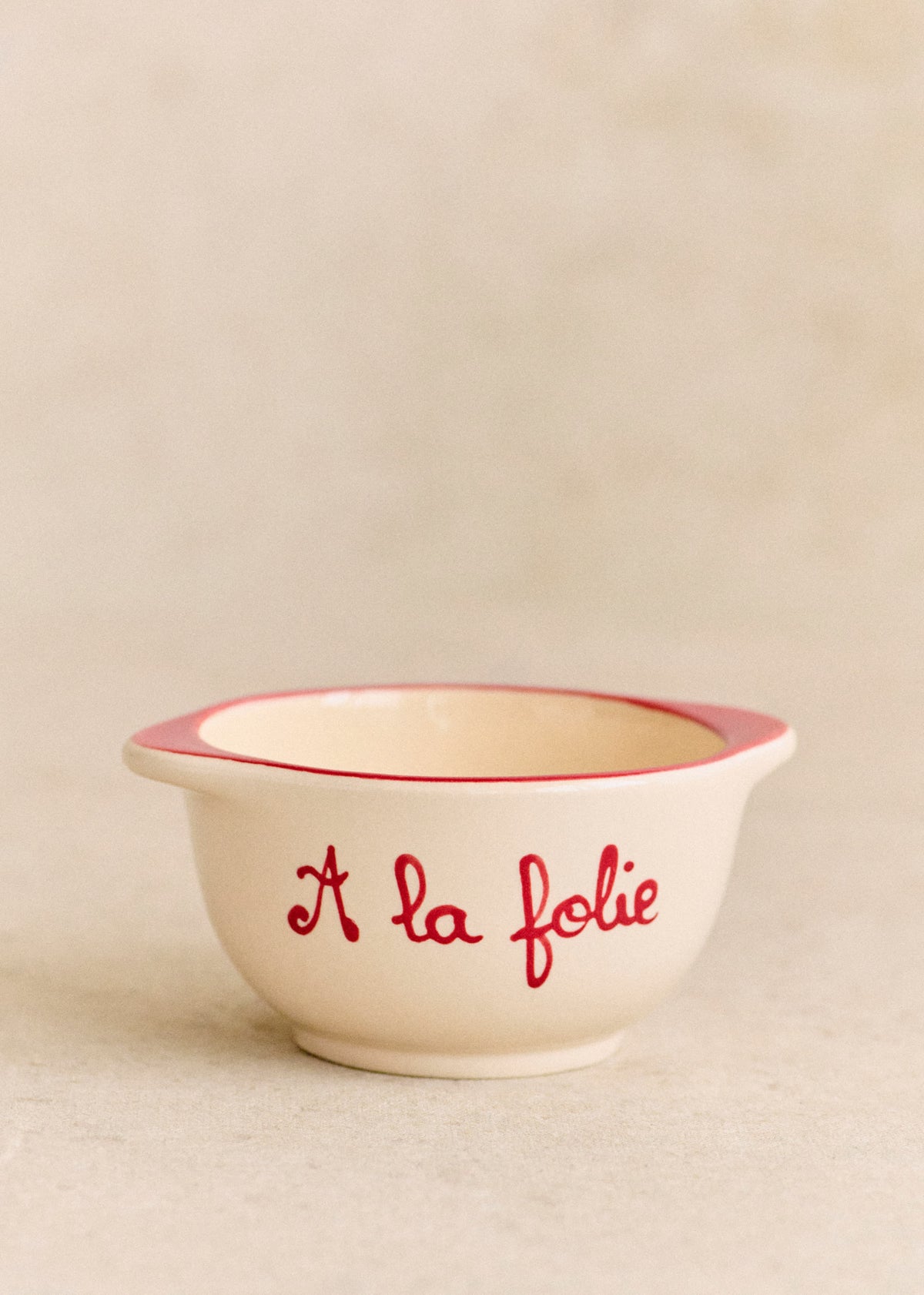 Bol A la folie - Sézane x Maison Roussot - Rouge