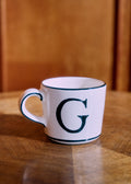 Tasse Tempo - Lettre G - Noir