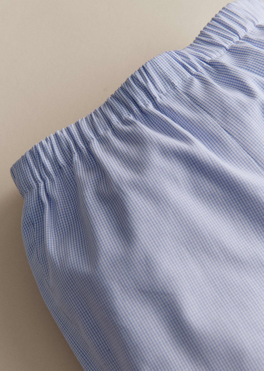 Pantalon Edgar - Mini Carreau Bleu