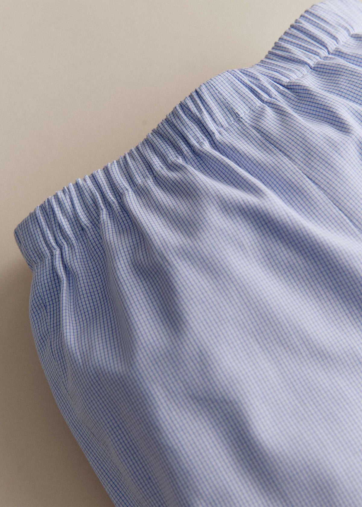 Pantalon Edgar - Mini Carreau Bleu