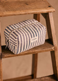 Trousse de toilette Twyman - Bleu / Écru