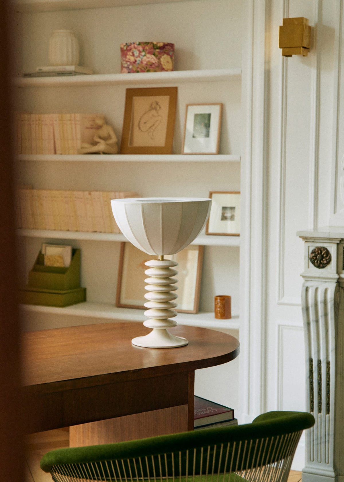 Lampe Tango - écru - Abat-jour Tango - Coton écru