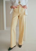 Pantalon Le Wide Leg - Paille