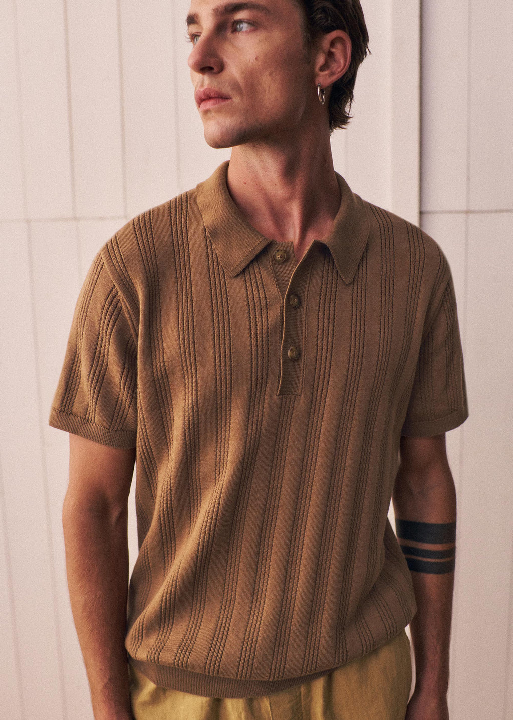 Polo Maille Rio - Camel