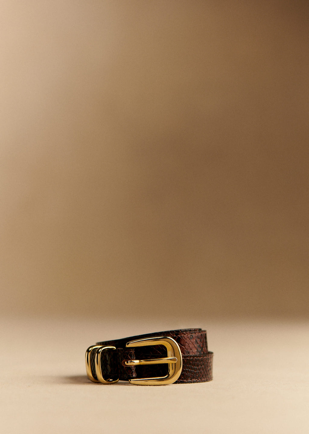 Ceinture Livie - Marron Python