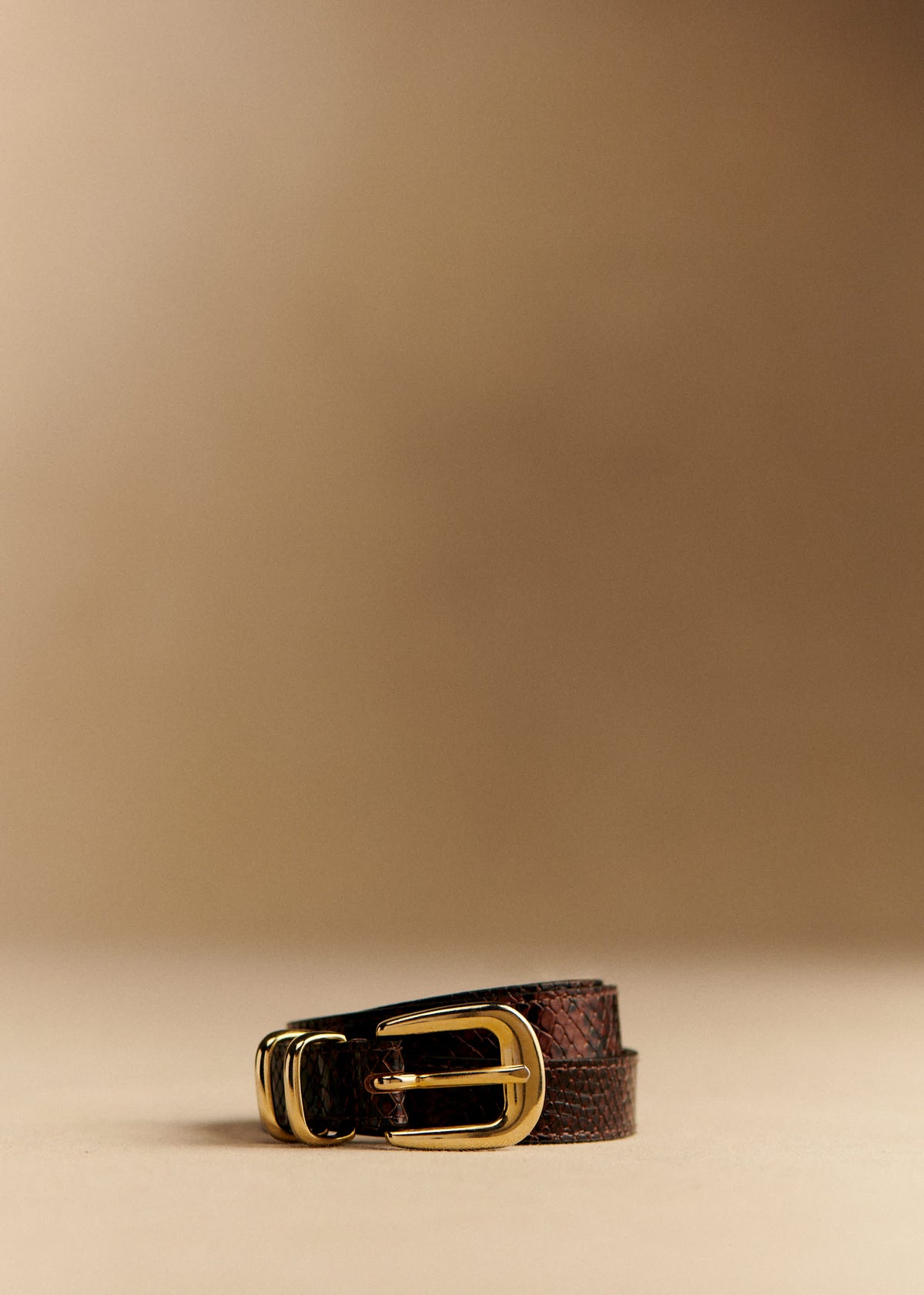 Ceinture Livie - Marron Python